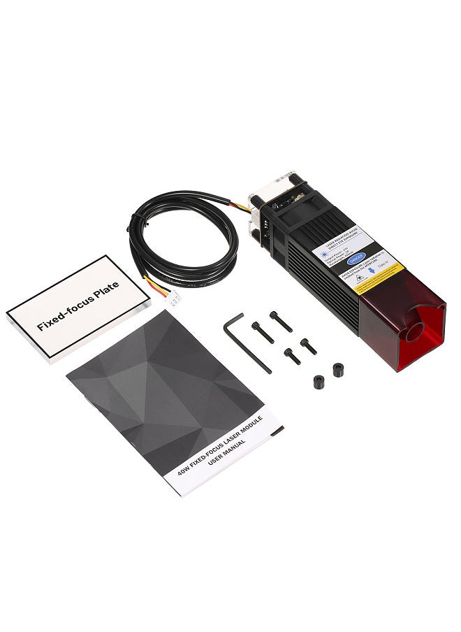 Generic 20W Laser Module 5W Optical Power Laser Engraving Module Kit Compressed Spot Fixed-Focus Laser Cutter  - Image 2