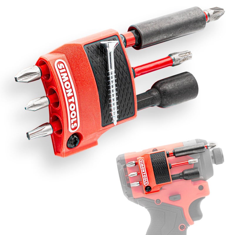 Simon Tools Magnetic Bit Holder for Milwaukee M12 Impact Driver & Drill - Milwaukee Bit Holder for M12 - Image 1