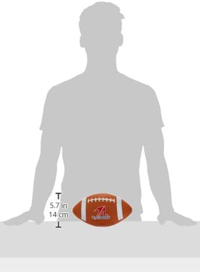 TA Sport TYC07000Y6 Cellular Rubber American Football, Size 7, Brown - Image 5