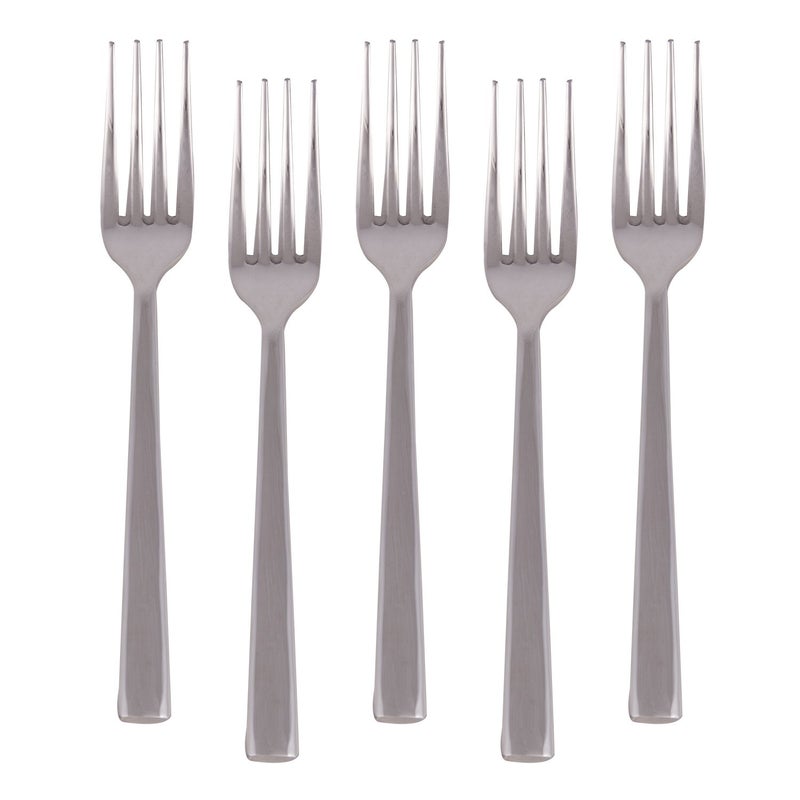 Kishco Ultima Stainless Steel Deluxe Dessert/Dinner Fork Set - Pack of 6 - Image 4