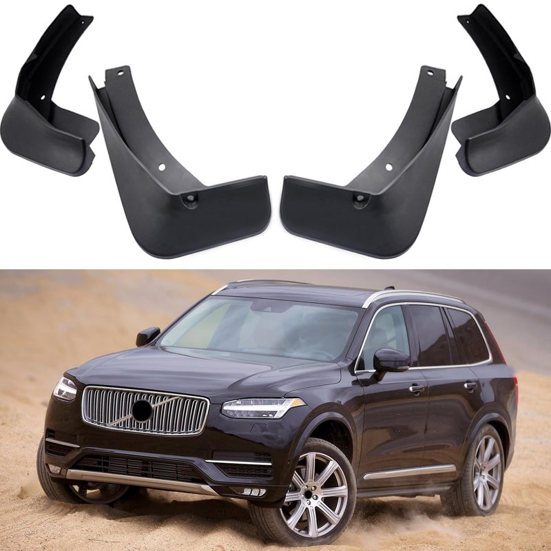 MOERTIFEI Car Mudguard Fender Mud Flaps Splash Guard Compatible with Volvo XC90 2016 2017 2018 2019 2020 2021 2022 2023 2024 - Image 1