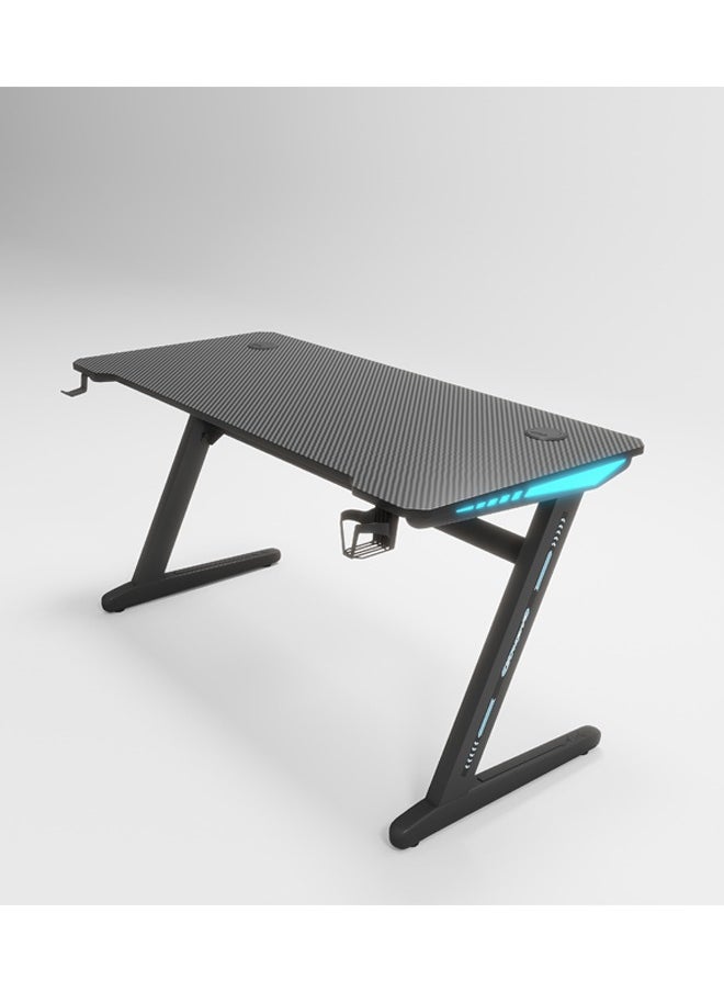 keke - Ergonomic Gaming and Computer Desk with LED Lights 120 CM - Image 1