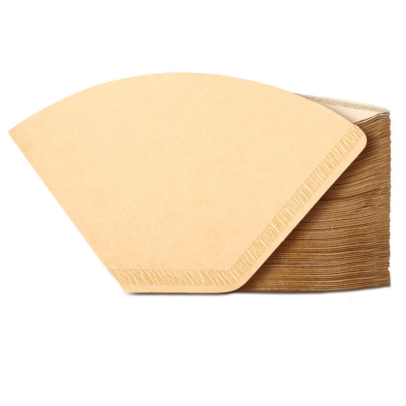 مرشحات القهوة تيلينغ 1200 قطعة 2 مخروط مرشحات بالجملة قابلة للتصرف ورقية طبيعية 24 كوب