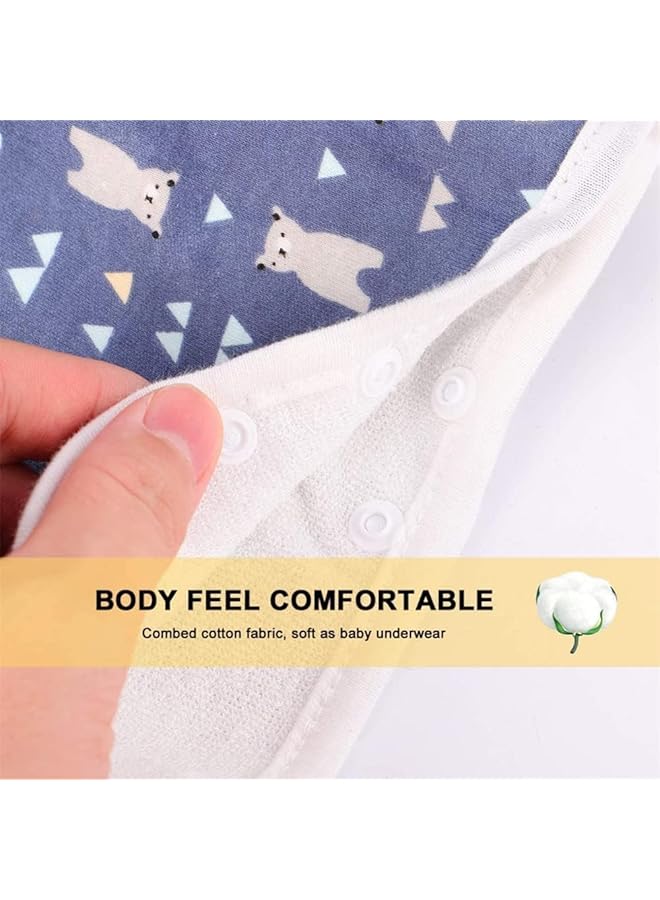 أكس سبرينج تنورة تدريب على استخدام المرحاض الربيعية، تنورة حفاضات للأطفال، سراويل تدريب على الحفاضات من القطن قابلة للغسل وإعادة الاستخدام، ملابس داخلية لتدريب الأطفال الصغار على التبول، حفاضات التدريب على استخدام المرحاض، ملابس نوم ليلية للأولاد والبنات - Image 3