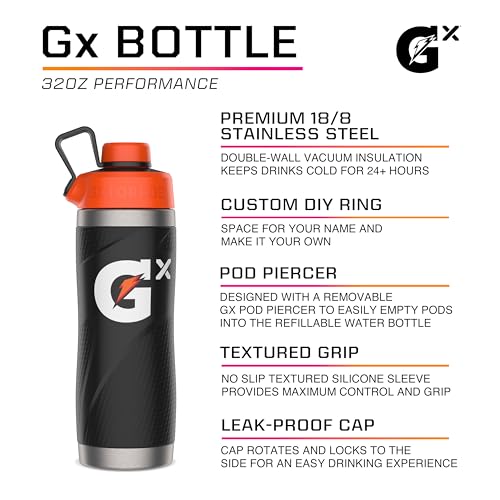 Gatorade Gx Stainless Steel Bottle, 32oz - Image 2