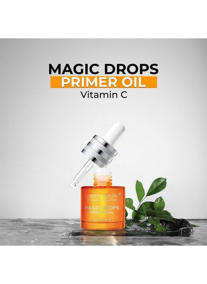 LAKYOU BEAUTY Magic Drops Primer Oil - 20Ml | Instant Radiance & Dewy Glow With Matte Finish  - Image 2
