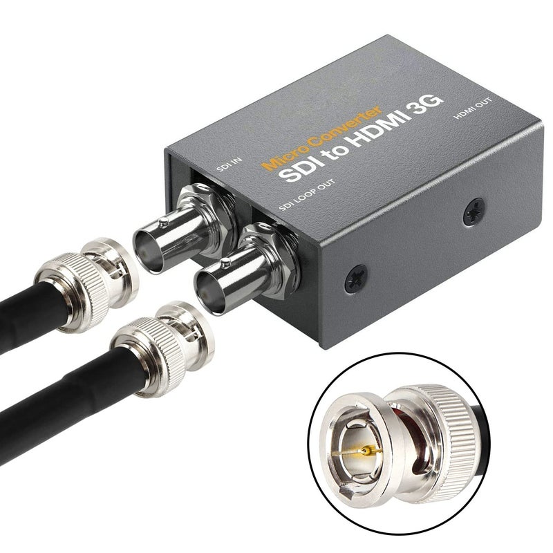 XRDS -RF XRDS -RF 100FT SDI Cable, HD-SDI Cable BNC to BNC Digital Video Cable RG59 BNC Cable Supports HD-SDI/3G/6G-SDI/4K/8K SDI Video Cable Precision Video Cable - Image 4