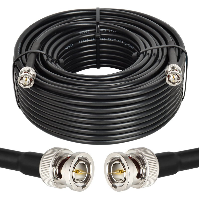 XRDS -RF XRDS -RF 100FT SDI Cable, HD-SDI Cable BNC to BNC Digital Video Cable RG59 BNC Cable Supports HD-SDI/3G/6G-SDI/4K/8K SDI Video Cable Precision Video Cable - Image 1