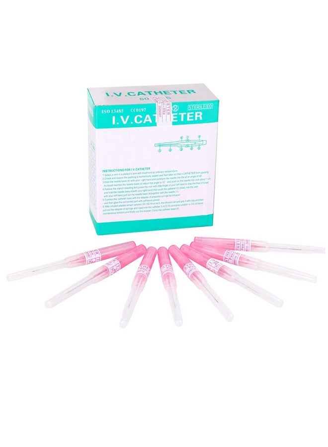 Piercing Needles,Box Of 50Pcs 20G Iv Catheter Needles Kit Piercing For Iv Start Kits,Ear Nose Piercing Needles Supply(20G) - Image 1