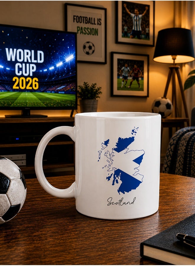 Share the Love Scotland, Fifa World Cup 2026, Coffee Mug - Image 2
