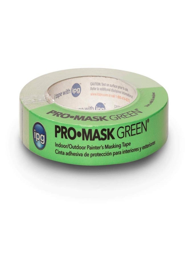 IPG 5803-1 Green, 0.94" x 60 yd, (Single Roll) ProMask, 8-Day Painter's Tape - Image 1