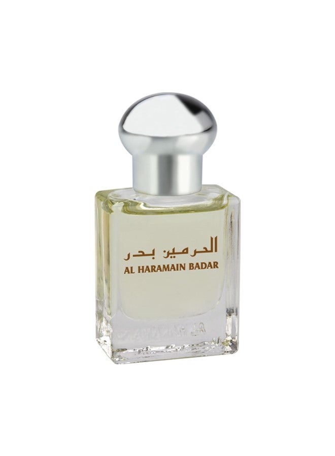 Al Haramain 2 Pcs Al Haramain Pure Perfume Badar 15ML Perfume Oil – Unisex - Image 2