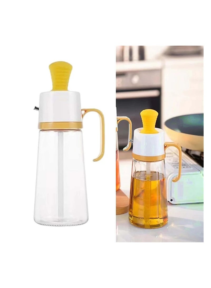 Oil Dispenser Bottle with Silicone Brush - Image 2