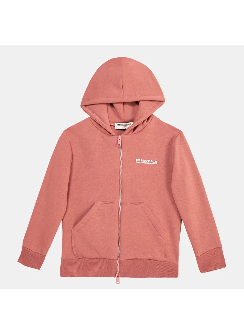 The Giving Movement Kids' Lounge Regular Zip Hoodie