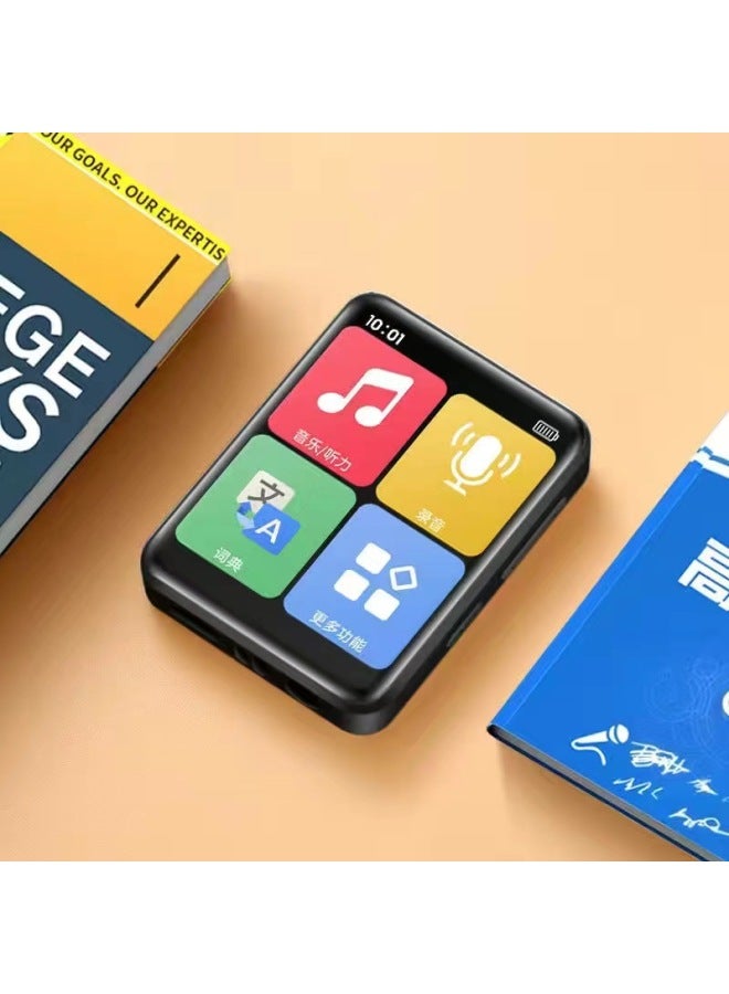 Pocket Mp3 Walkman Bluetooth Mp3 Music Player Listening To Songs Special Fiction Artifact-Body Color:1.77 Inch D2 Button Version/Bluetooth/White/send Lanyard-Memory Capacity:With 256GB TF Card  - Image 4