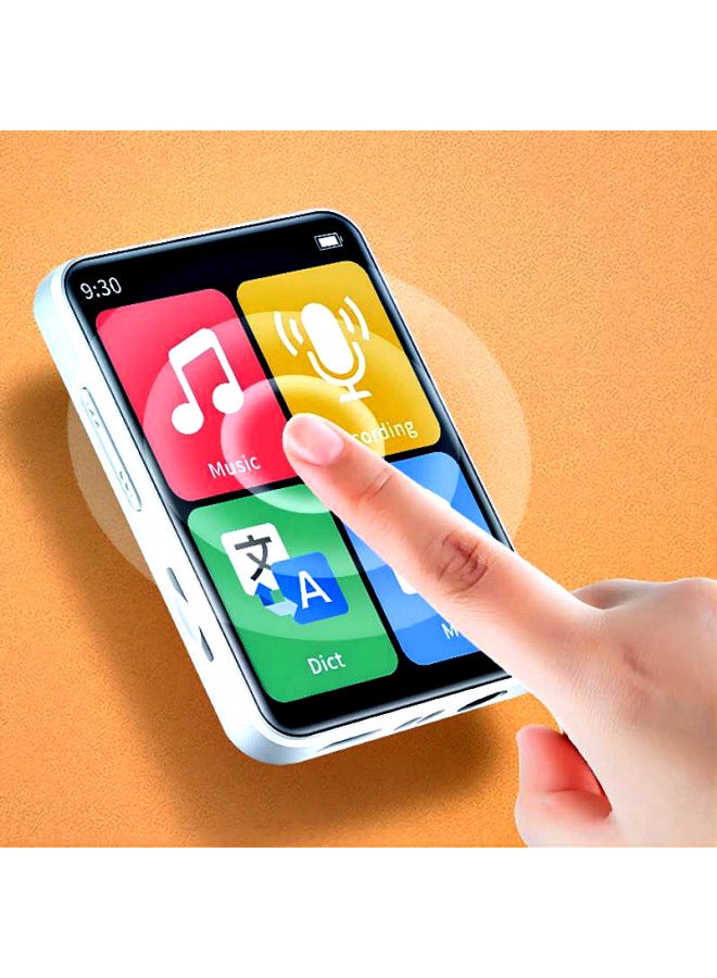 Pocket Mp3 Walkman Bluetooth Mp3 Music Player Listening To Songs Special Fiction Artifact-Body Color:1.77 Inch D2 Button Version/Bluetooth/White/send Lanyard-Memory Capacity:With 256GB TF Card  - Image 3