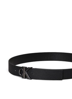 Calvin Klein Jeans Monogram Plaque Reversible 35Mm Belt  - Image 2