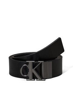 Calvin Klein Jeans Monogram Plaque Reversible 35Mm Belt  - Image 1