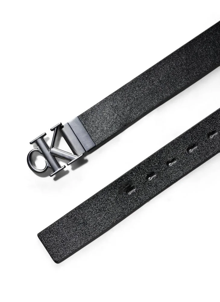 Calvin Klein Jeans Monogram Plaque Reversible 35Mm Belt