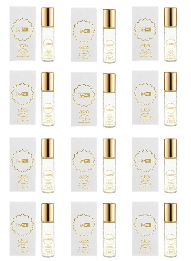 Nabeel 12 PCS NABEEL MAKH MIKH ROLL ON OIL PERFUME 6ML - Image 1