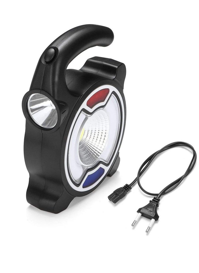Generic COB Work Light - Solar Emergency Flashlight - ZJ-3199  - Image 4