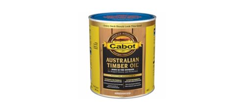 Cabot Australian Timber Oil Low VOC, Amberwood, 1 Quart - Image 1