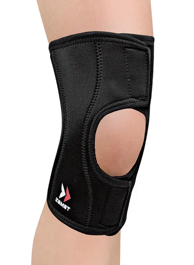 Zamst EK-1 Sports Knee Brace - Lightweight Compression Knee Brace for Men and Women with Open Panel Design - For General Knee Support and Knee Pain Relief - Large - Image 1