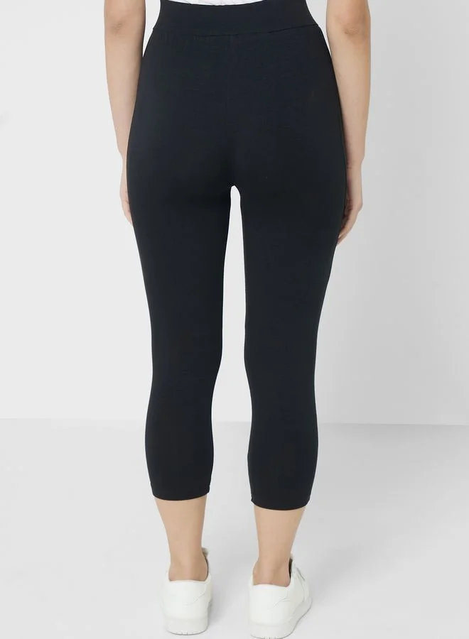 Ginger Basics Essential Cropped Leggings