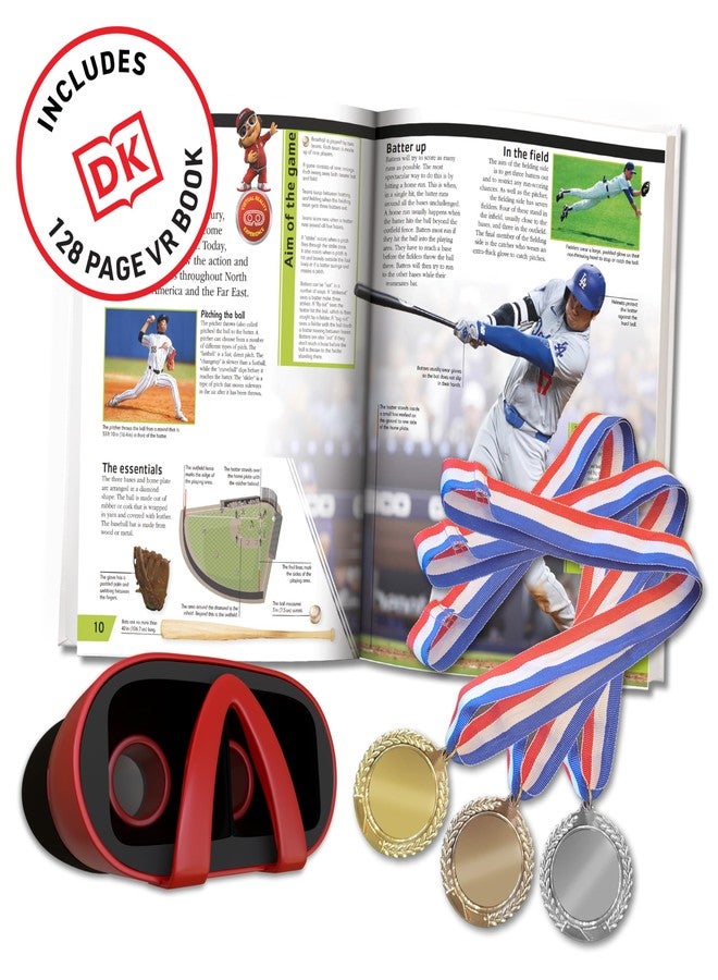 Abacus Brands Virtual Reality ESPN Gift Box - Illustrated Interactive VR Book and STEM Learning Activity Set - Image 3