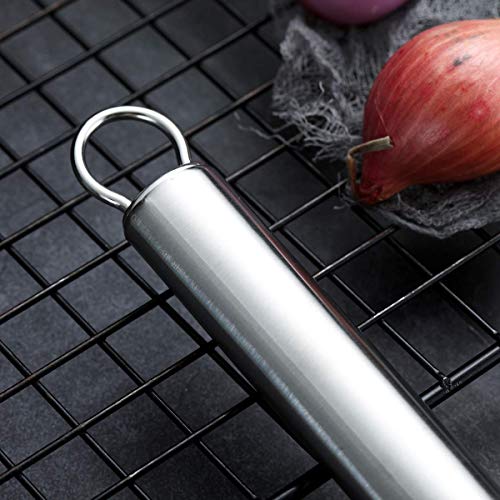 Berglander Pasta Fork, Stainless Steel Pasta Server, Spaghetti Spoon, Spaghetti Server, Noddle Fork, Heat Resistant (Silver) - Image 5
