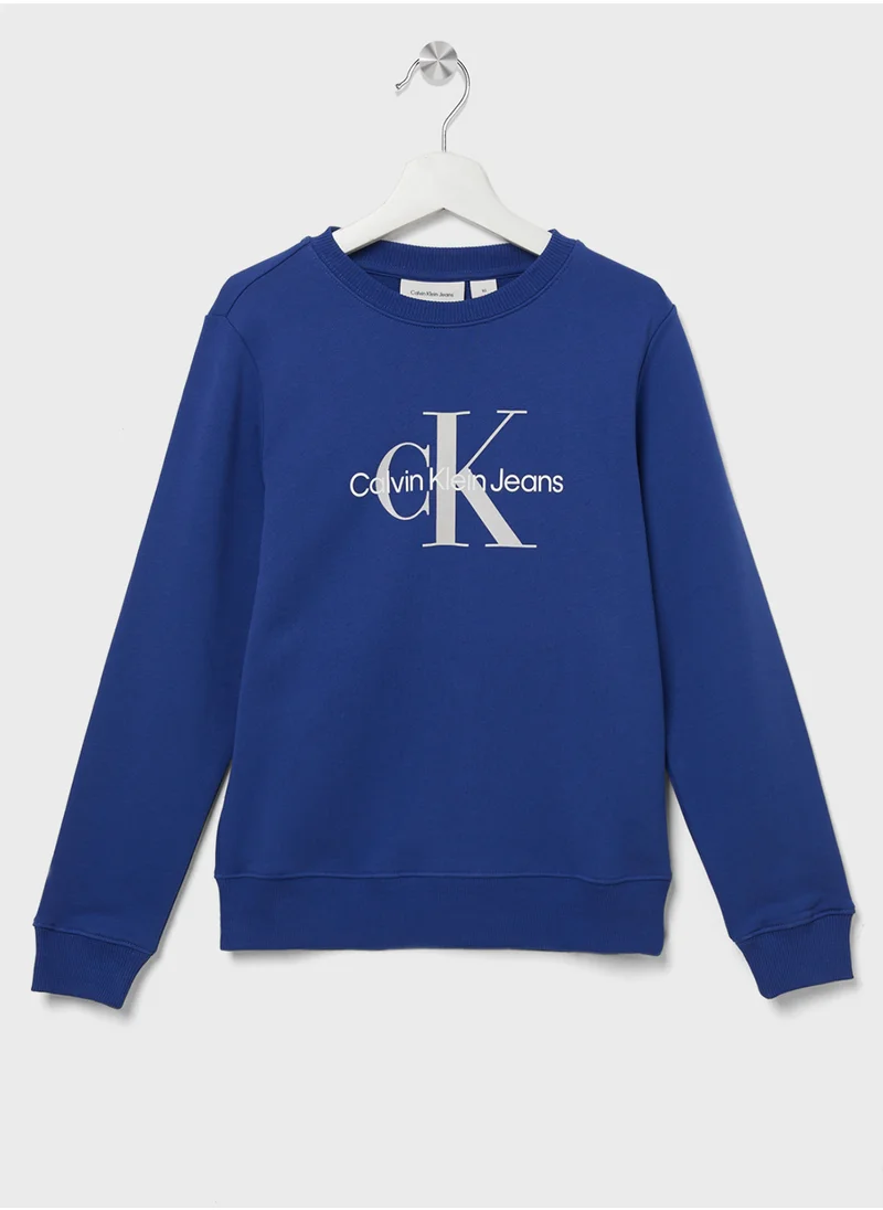 Calvin Klein Jeans Kids Logo Sweatshirt