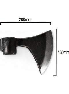 Alet Çantam My Tool Bag Denizli Forged Steel Crescent Ax Handle Large Wood Camping Axe  - Image 4