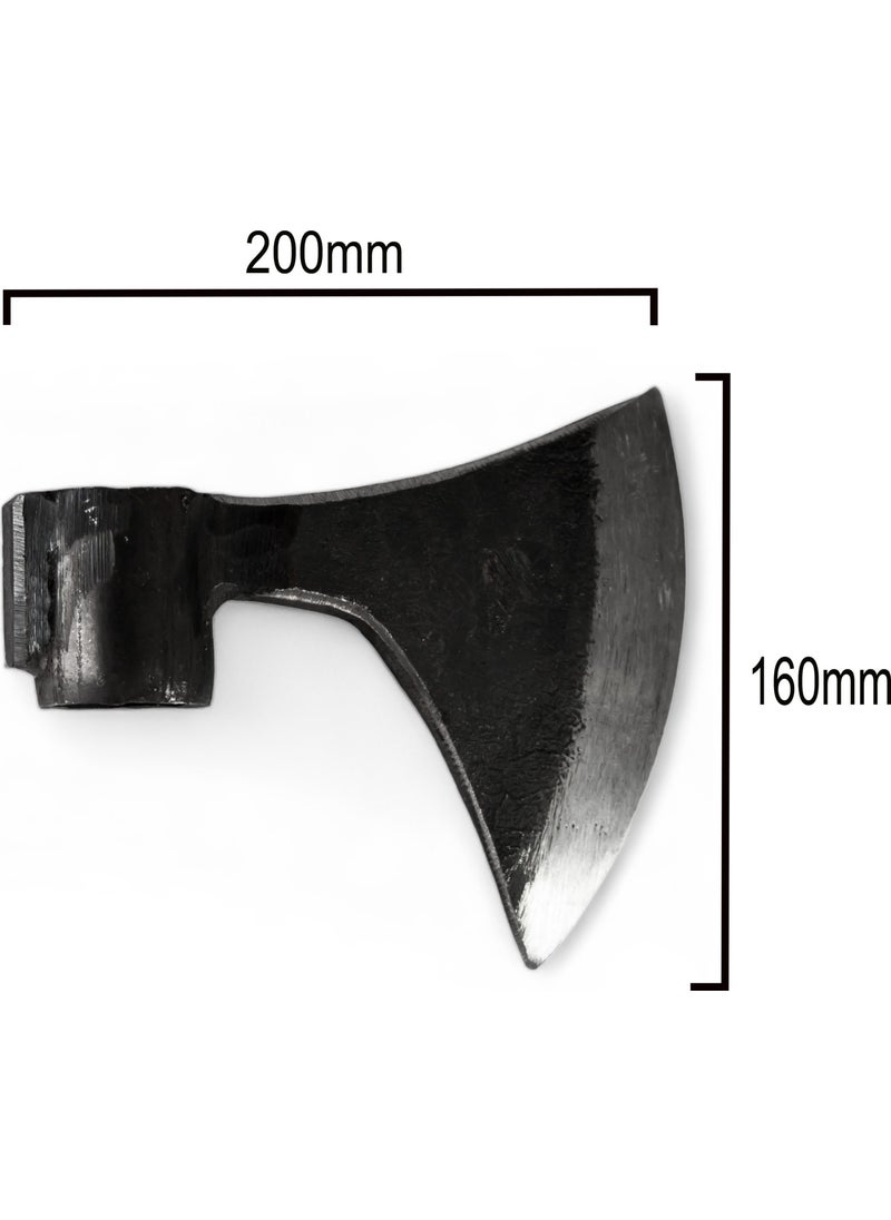 Alet Çantam My Tool Bag Denizli Forged Steel Crescent Ax Handle Large Wood Camping Axe  - Image 4