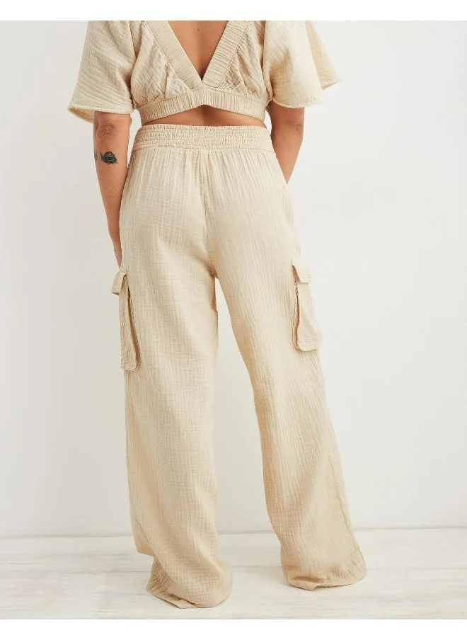 American Eagle High Waist Cargo Pants