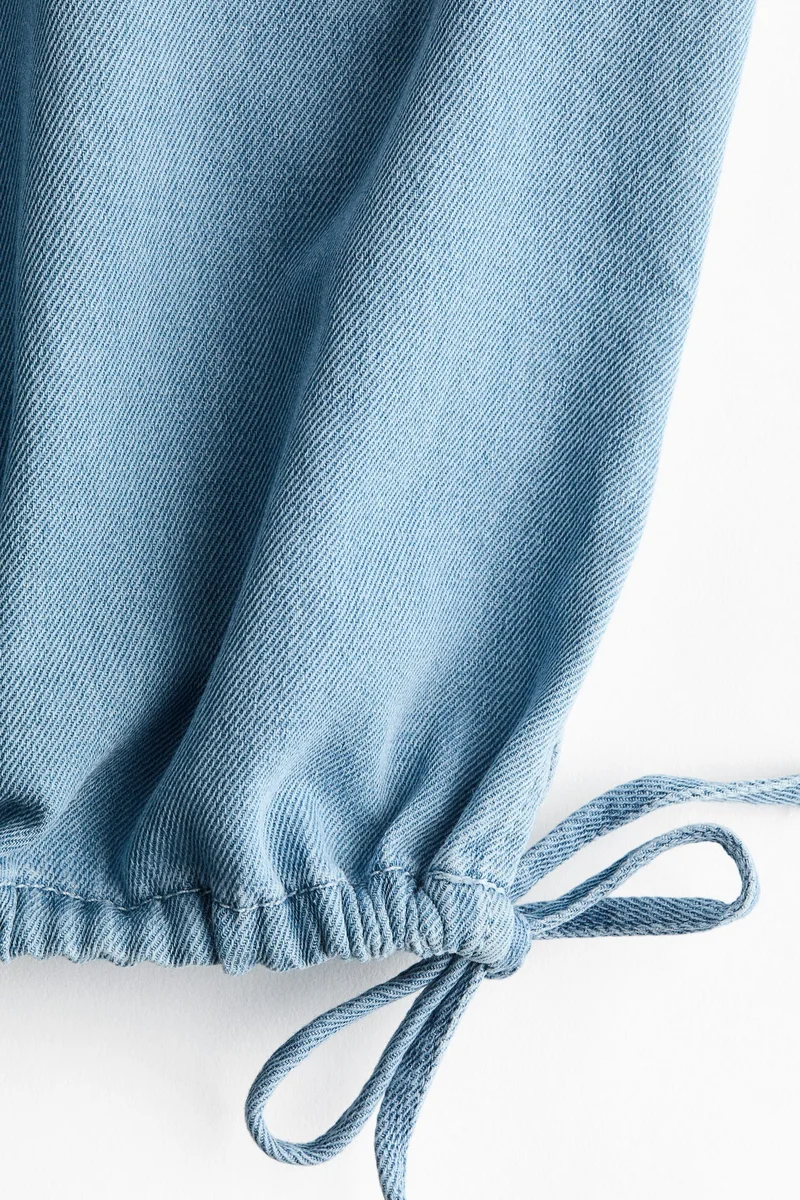 H&M Balloon-leg denim trousers