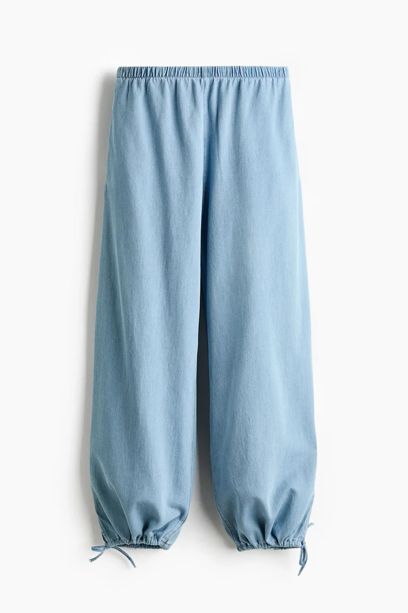 H&M Balloon-leg denim trousers