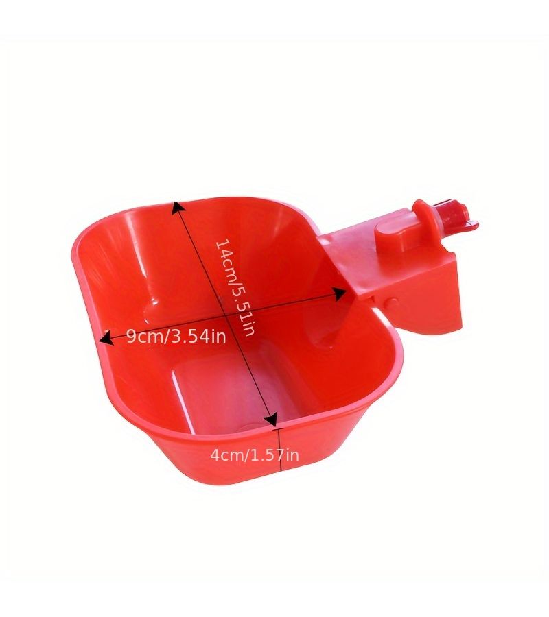 Automatic Water Dispenser For Chickens Poultry Ducks Geese 2 Drinking Fountains Large Capacity Water Bowl For Chicks Ducklings Cats Dogs Small Pets - Image 3
