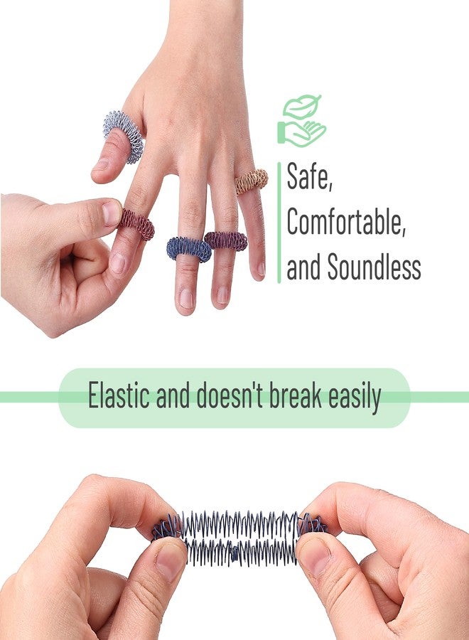 Mr. Pen Spiky Sensory Rings - 10 Pack, Colorful Stress Relief Fidget Toys, Sensory Rings for Anxiety and Stress Relief - Image 3