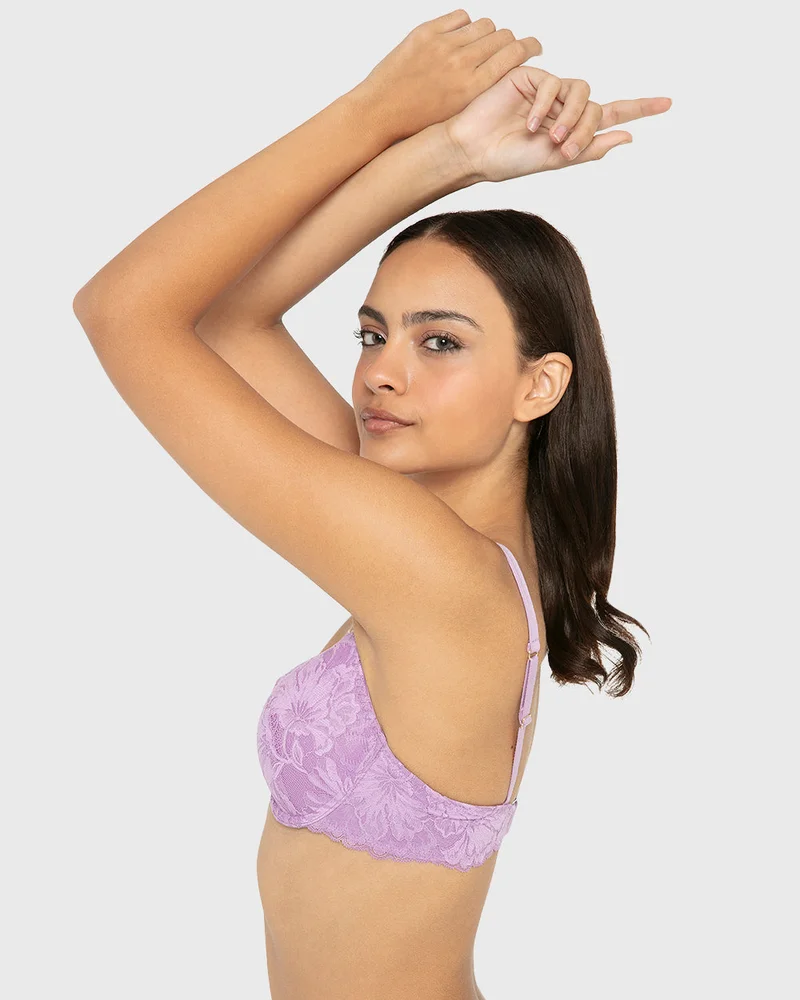 لا سينزا La Senza Lightly Lined Wired Lace Bra