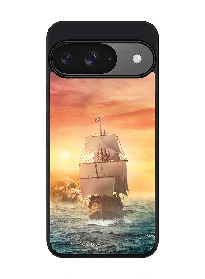 Stylizedd For Google Pixel 9 Case,Slim fit Camera Protection, Shockproof Thin Phone cover - Skull Island - Image 1
