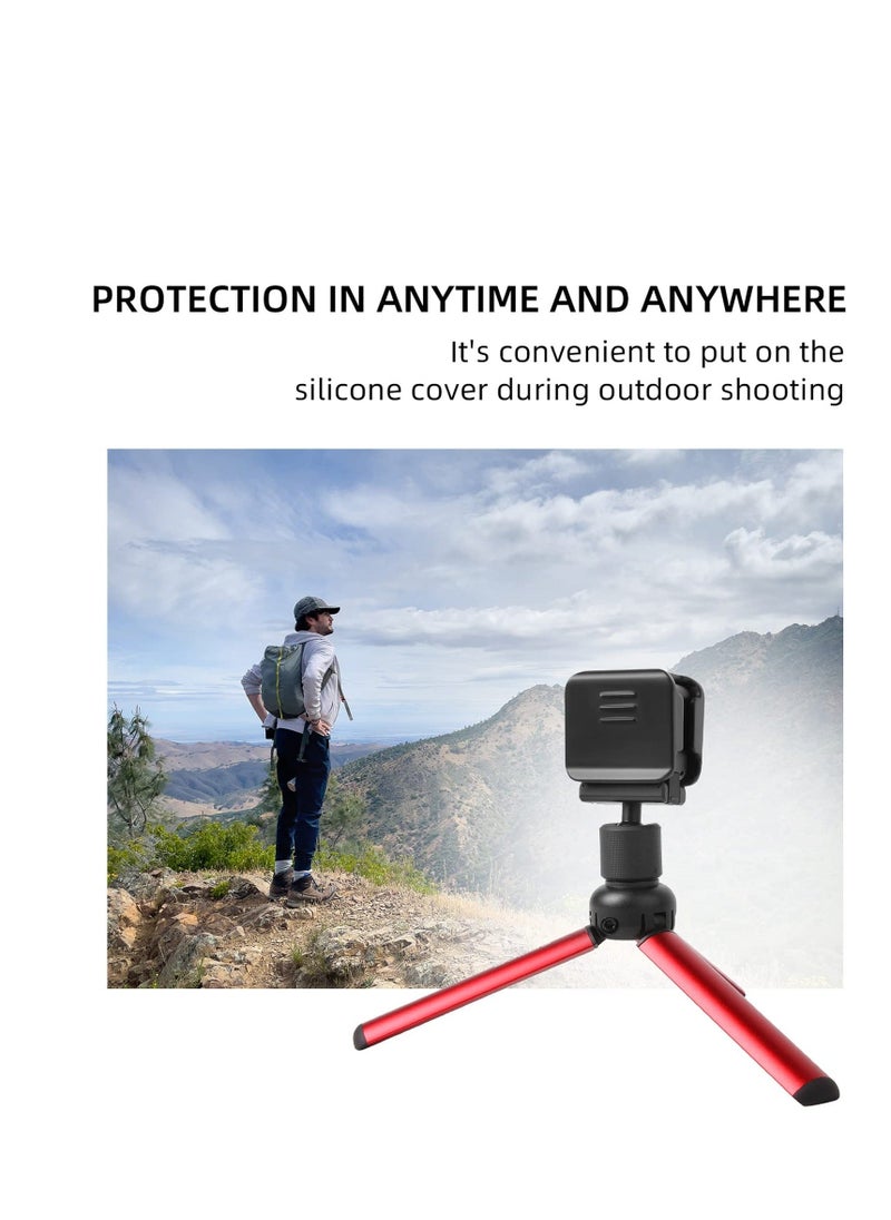 Generic Lens Cover Lens Cap for Action 2, Silicone Lens Cap Protective Cap Bump-proof Protector Accessories Protective Lens Cover for DJI Action 2  - Image 2
