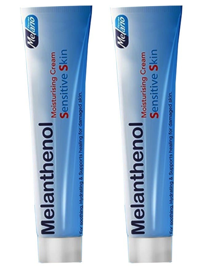 Melano Pharma Two Pieces Of Melanthenol Moisturising Cream Sensitive Skin 30X2 g