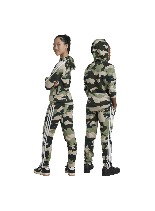 adidas بنطلون تدريب J Bl Camo Ft Pt أخضر للأطفال 7-8 سنوات