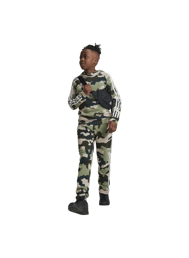 Adidas adidas J Bl Camo Ft Pt Green Training Pants 7-8Y  - Image 3