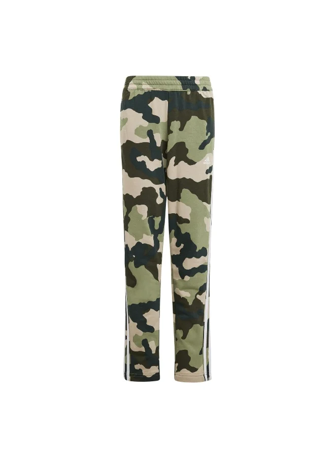 Adidas adidas J Bl Camo Ft Pt Green Training Pants 7-8Y