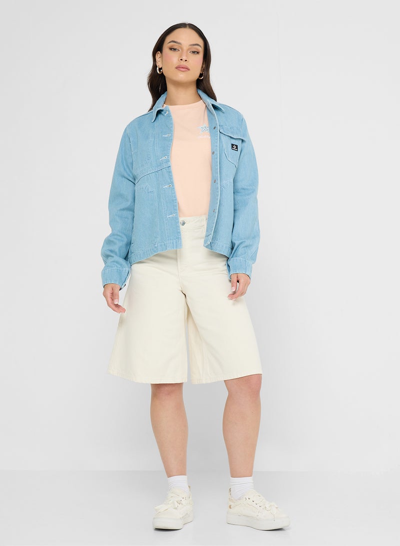 CONVERSE Denim Chore Coat - Image 4