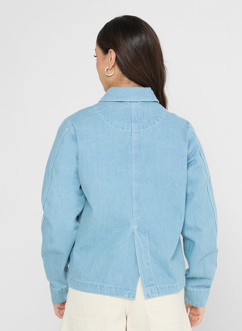 CONVERSE Denim Chore Coat - Image 2