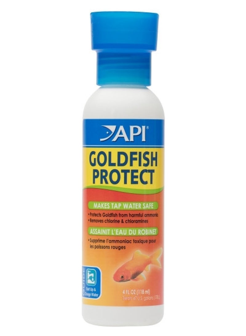 API Goldfish Protect 4 oz – Tap Water Conditioner for Safe Goldfish Care