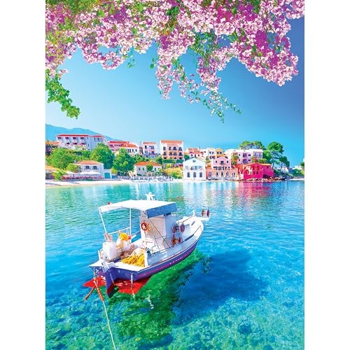 RoseArt Kodak Premium Assos Village 1000 Piece Jigsaw Puzzle for Adults - Image 1