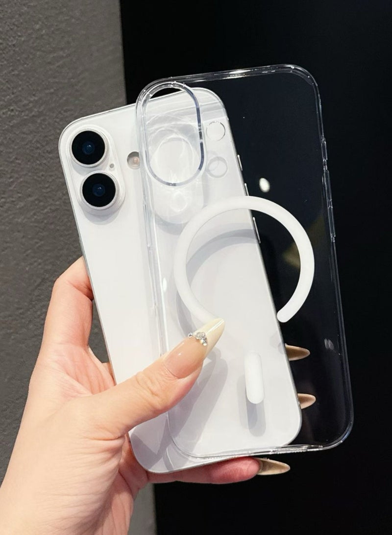 حافظة هاتف بسي (PC) مع شحن مغناطيسي لـ iPhone، متوفرة بألوان 3، برتقالي حصري لسلسلة iPhone الجديدة - Image 3